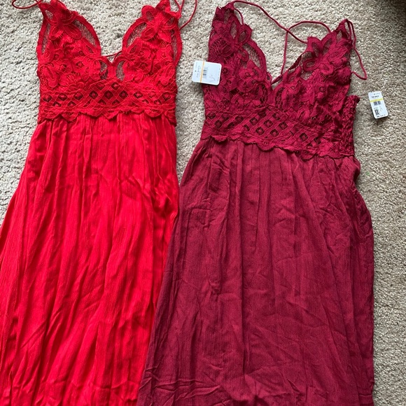 Free People Adella Lace Maxi Dress - Picture 4 of 5